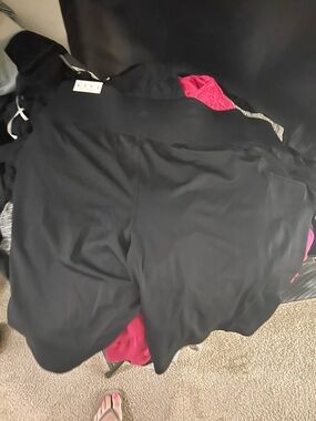 Lane Bryant livi Black Athletic Shorts